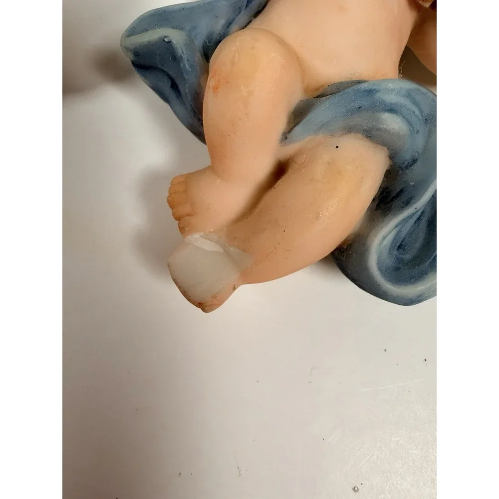 Vintage Baby Angel Cherub Fridge Magnets Lot of 7 READ